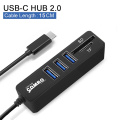 3 Ports USB-C 2.0