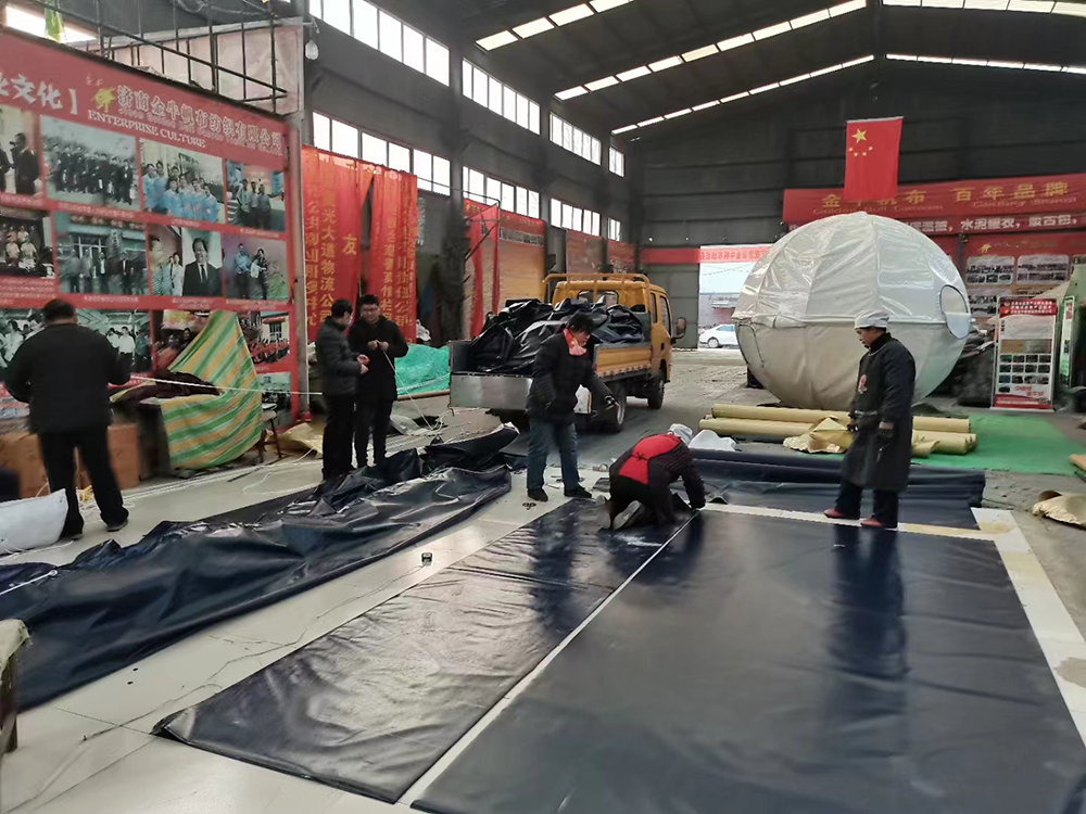 Rain and sun proof tarpaulin