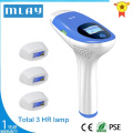 Mlay IPL Hair removal Epilator a Laser Permanent Hair Removal Machine With 3 Hair Removal Lamp depilador a laser 500000 Flashes