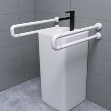 ABS Coating Anti-slip Wall Mounted Toilet Grab Handle