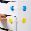 New Arrive 4Pcs Plastic Baby Safety Protection Child Locks Cabinet Door Baby Security Lock Kid Safety Products