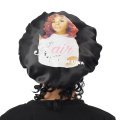 Custom Logo Wigs packaging Satin Bags/Hang Tag Sticker labels Wraps/Long Bonnets/Headband/Cape/Bonnet/box