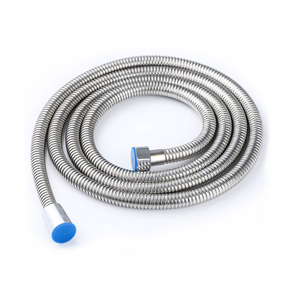 1.5m/2m Plumbing Hoses Stainless Steel Flexible Shower Water Head Hose Handheld Pipe Home Bathroom Accessories