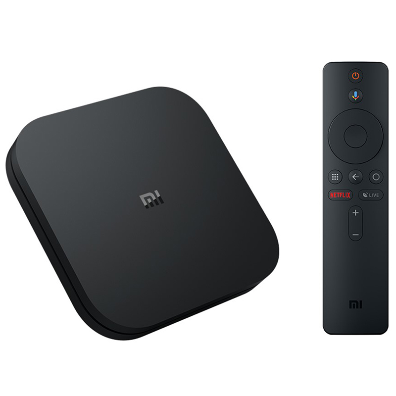 Original Global Xiaomi Mi TV Box S 4K HDR Android TV 8.1 Ultra HD 2G 8G WIFI Google Cast Netflix IPTV Set top Box 4 Media Player