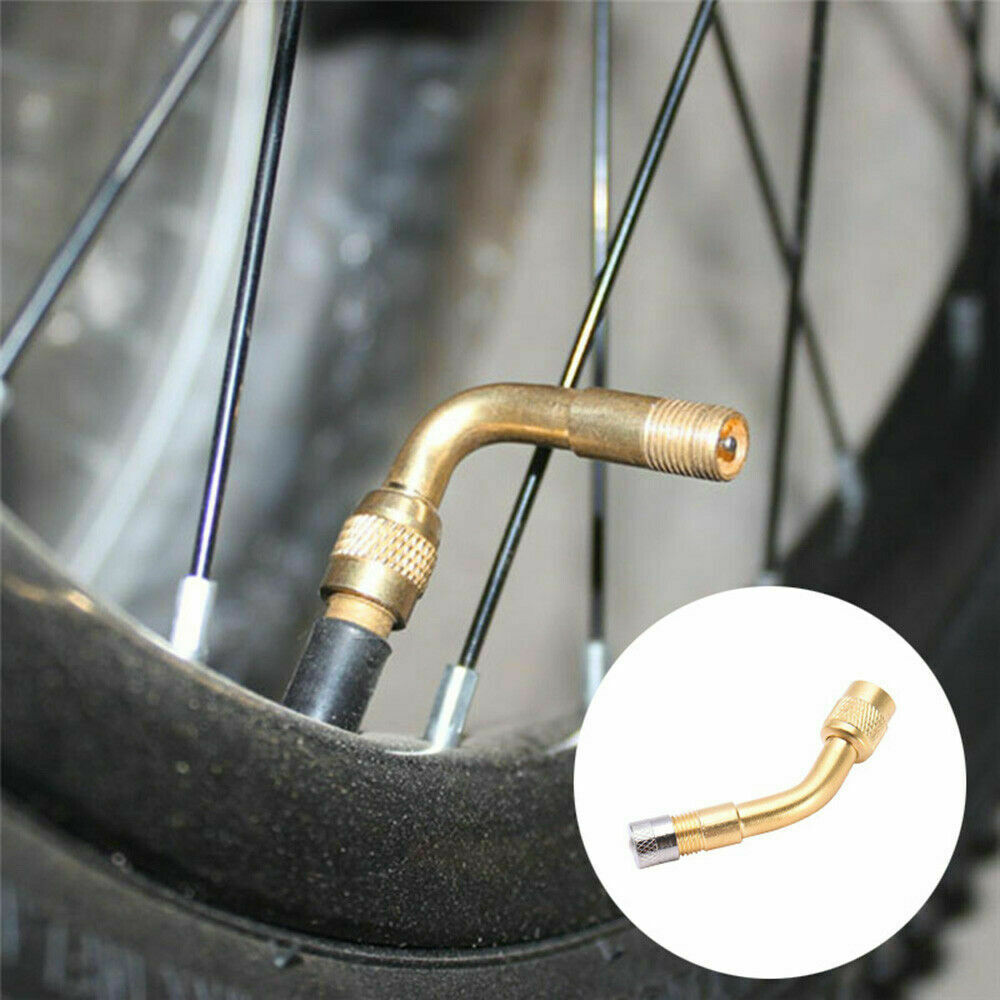 Motorcycle Trucks Stem Cap Adapter Tyre Valve Parts Replacement 90 Degree Vehicle Automobile Extension Tire Durable