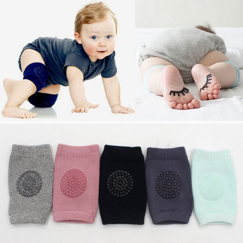 Baby Infants Safety Anti-slip Elbow Crawling Knee Breathable Knee Pad Leg Warmer Protector