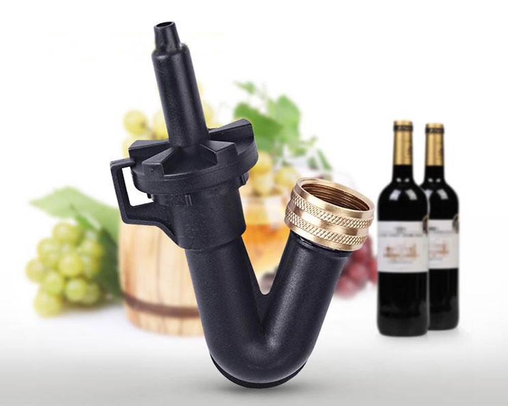 2021 High Effective Home Brew Beer Wine Bottle Washer Rinser With Kitchen Faucet Adapte For Home Beer Brewing Wine Making