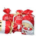 New Christmas bag PE-Santa Claus elk candy-bag
