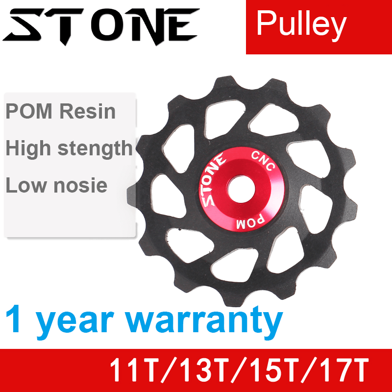Stone Pulley Wheel Gear Guide Roller Jockey 10t 11t 13t 15t Bearing Road MTB Bike Bearings Rear Derailleur for X4 Shimano M370