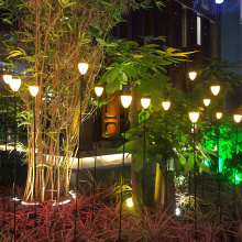 Landscape decorative optical fiber led garden light