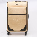 Fashion  trendy PU leather trolley bag luggage