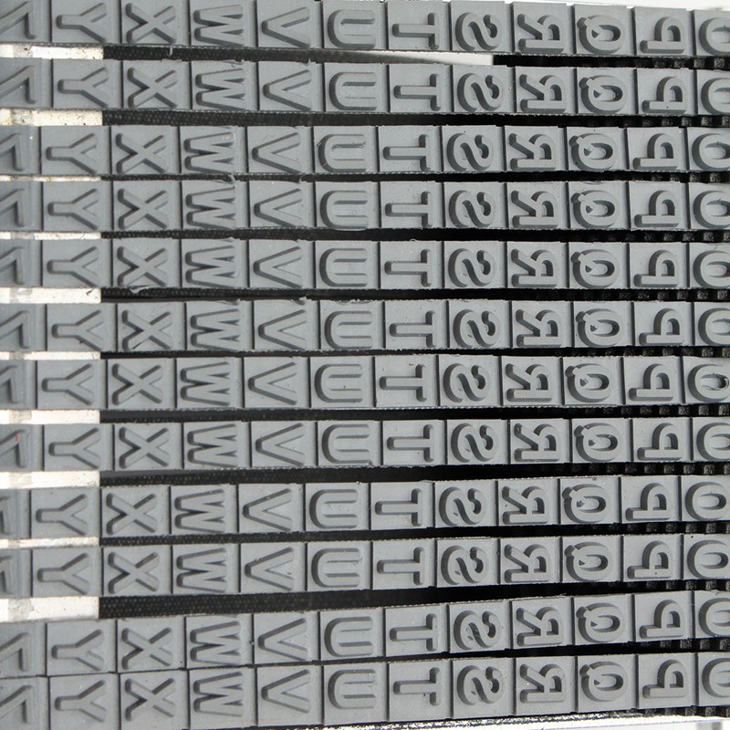 Multipurpose 12 Digit Alphabet Rolling Rubber Stamp English Letter Number Emboss Diy Scrapbooking Roller Stationery