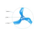 BETAFPV Gemfan 16pcs 40mm 3-Blade Props with 1.5mm Shaft Whoop Drone Propellers for FPV Tiny Whoop Drone Like Beta75X