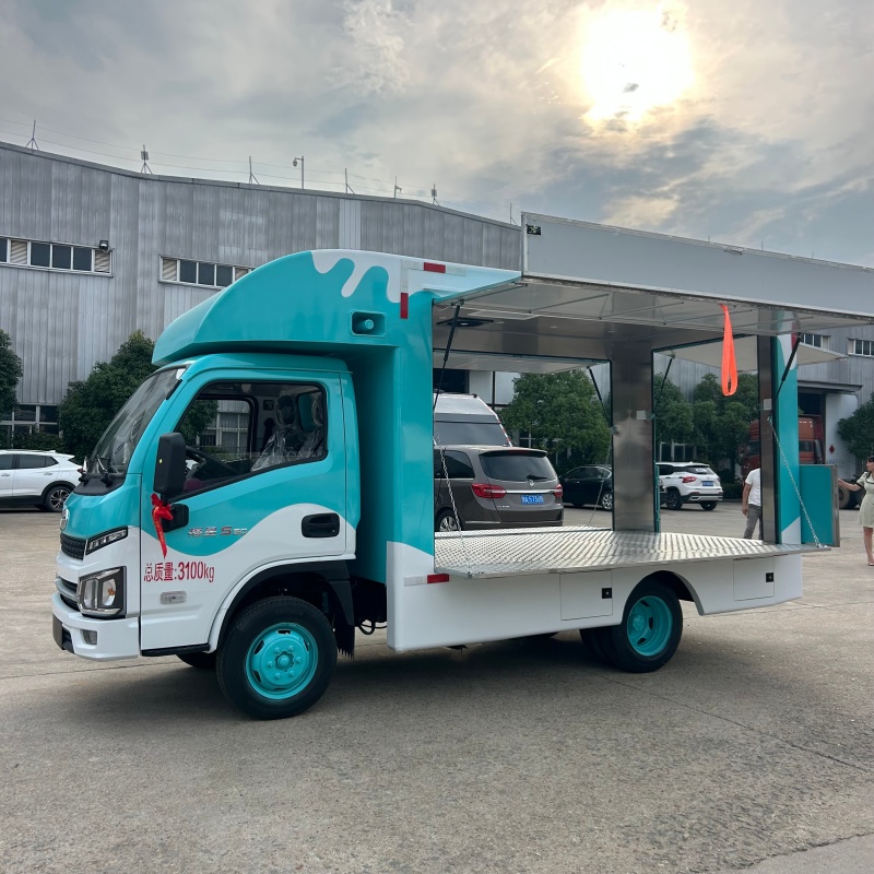 Customization of food trucks and food stalls for catering businesses
