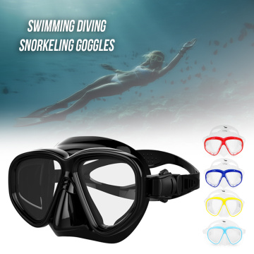 Snorkeling Diving Mask Anti-fog Skuba Diving Goggles Wide Vision Underwater Glasses Water Sports Unisex Spearfishing Accessory