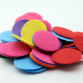 200pc 1/2/3/4CM Nonwoven Felt Fabric Round Felt Patch Appliques For Kids DIY Handcraft Girls Gift Doll Hair Clip Sewing Supplies