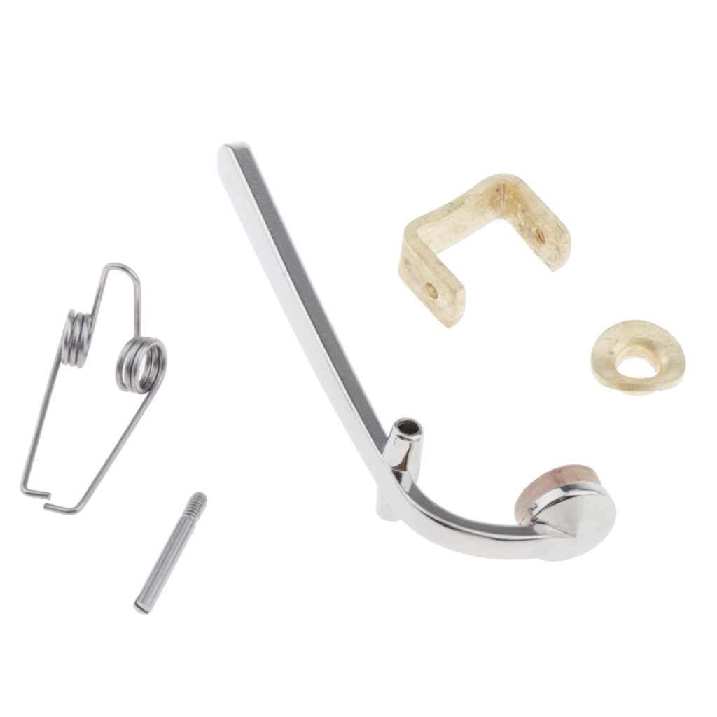 Silver Trombone Water Key Spit Value Springs Repair Parts Accs