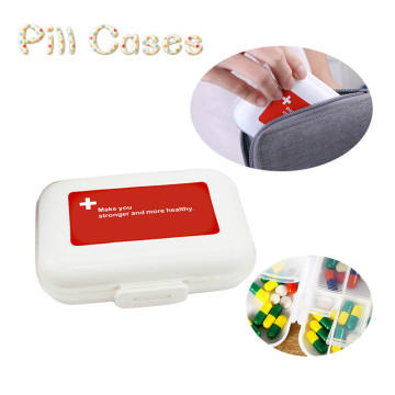 Mini Vitamin Holder Portable Weekly Pill Cases Medicine Tablet Storage Container Case Medicine Drug Box Pills Organizer