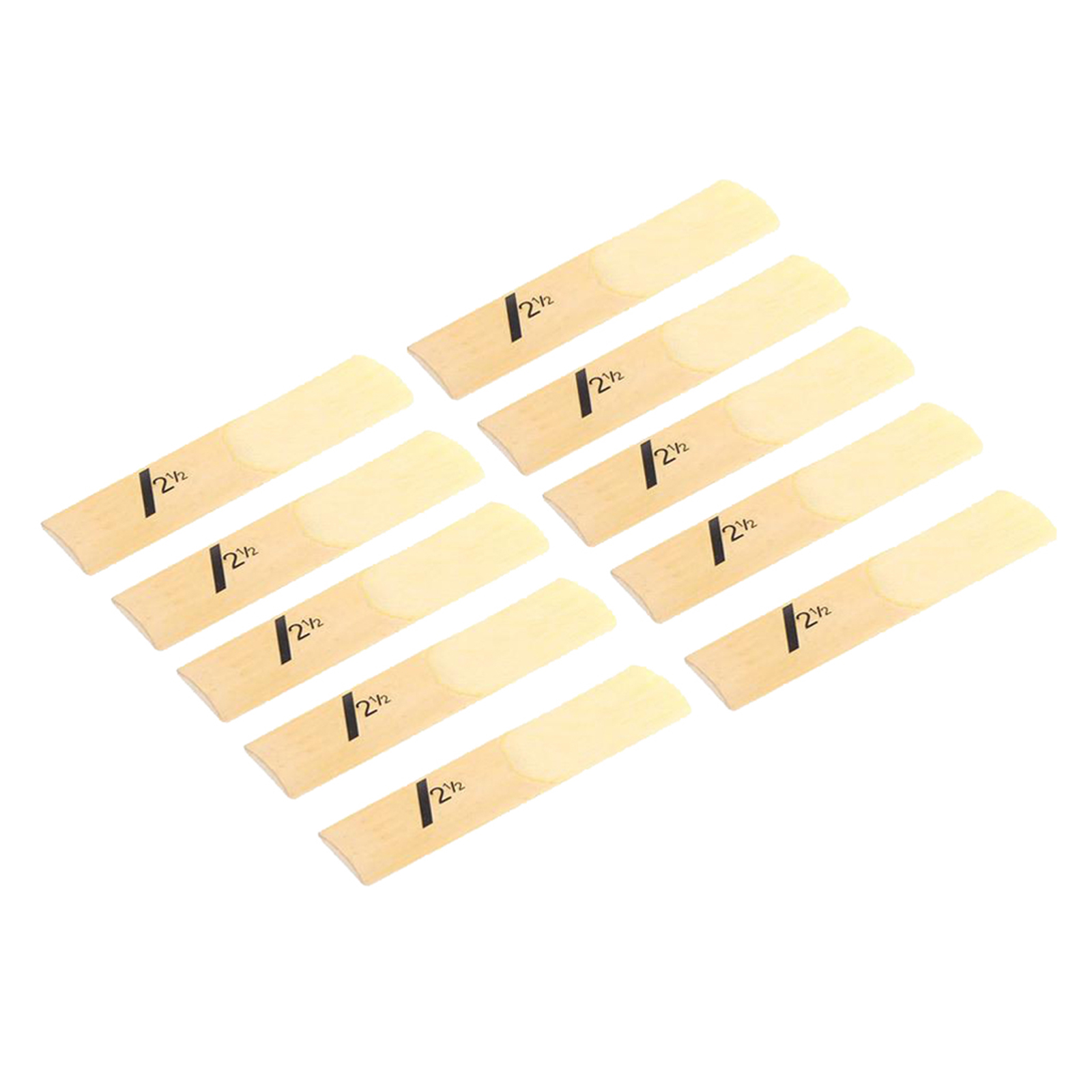 High Quality 10pcs/ Box Eb Alto Saxophone Sax Bamboo Reeds Strength 4.0/3.5/3.0 / 2.5 / 2.0/1.5 for Option