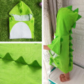 Kids Boys Bathrobes Beach Towel Enfant Sleepwear Hoodie Bath Robe Children Bathrobe for Girls Dinosaur Polyester
