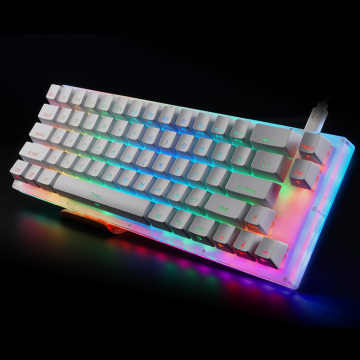 Womier 66 key Custom Mechanical Keyboard Kit 65% 66 PCB CASE hot swappable switch support lighting effects with RGB switch led