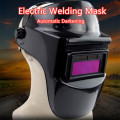 Auto Darkening Protective Welder Mask Solar Solar LI Battery Grinding Headband Welding Helmet Protective Mask Sparkproof UV