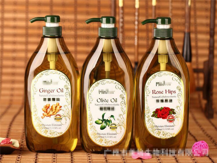 Jojoba Oil Almond Sweet Wheat Germ Grape Seed Rose Hips Ginger Olive Massage Compound Oils For Beauty Salon Equipment 750ml