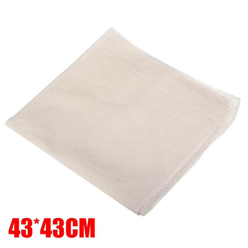 1/2/4pcs Cotton Tofu Maker Gauze Cheese Cloth Soy Bean Tofu Pressing Cloth Kitchen Food Residue Filter Cloth 43x43cm