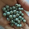 100 PCS 6mm 8mm Fashion Ceramic Beads DIY Hole Beads Handmade Porcelain Beads 10 Colors For Jewelry Making