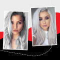 Gray Hair Dye Cream Punk Style Nature Permanent Light Grey Silver Unisex Hair Dye Color Cream Cosmetic Beauty Hair Care