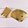 Waterproof Gold Diamond Playing Cards Plastic Poker Collection Cards Deck Creative Cool Bridge Card Games Texas Holdem