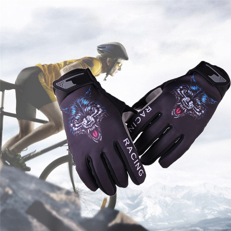 1Pair MTB Gloves For Men With Full Fingers Touch Screen Gloves For Men Women Training Autumn Winter Military Gloves Non-slip