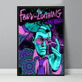 NT102 Poster Wall Art Comic Fear and Loathing In Las Vegas Classic Movie Painting Canvas Picture Prints Living Home Room Decor