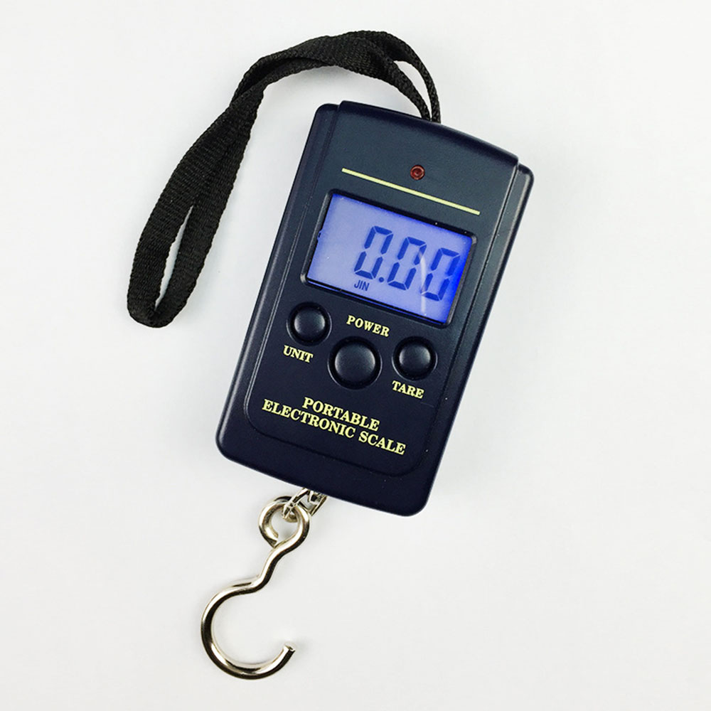 Portable Fishing Electronic Scale Digital Handy Hanging Luggage ABS Plastics Stainless Steel Hook Sea Fishing Accessories