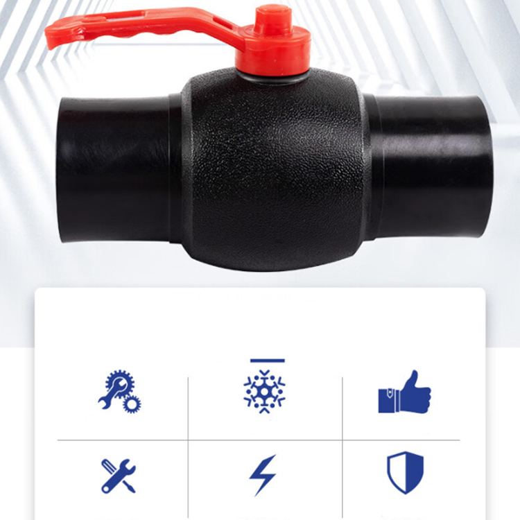 Steel Core Hdpe Ball Valve