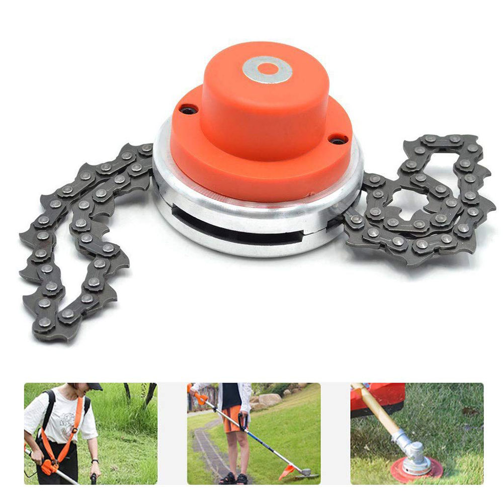 2019 Chain Trimmer Lawn Mower Head Chain Brushcutter for Garden Grass Brush Cutter Tools Parts Spare Parts For Trimmer