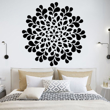 Mandala Wall Decal Lotus Flower Yoga studio decor Wall Sticker Vinyl Decal Mural Art Home Room Decoration Accessories B317