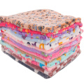 Dog Mat Soft Coral fleece Winter Warm Cushion Bed Blanket Sofa Tray Carrier Mattress For Small Medium Large Cat Pet Accessories