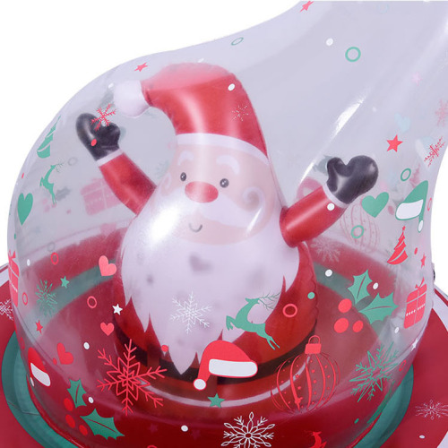 Inflatable Christmas Hat with Rechargeable LED Light for Sale, Offer Inflatable Christmas Hat with Rechargeable LED Light