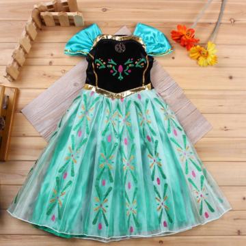 Girls Dress 2018 Summer Baby Princess Dress Elsa Anna Lace Children Clothing Dresses Party Wedding Cosplay Costume Kids Vestidos