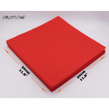 CMCYILING Red Series Felt Craft 3 mm Felt Sheet Polyester Fabrics For Diy Decoration Scrapbooking Fieltro Feltro textiles