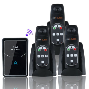 2.4G Digital Wireless audio Intercom System Doorbell wireless remote unlock