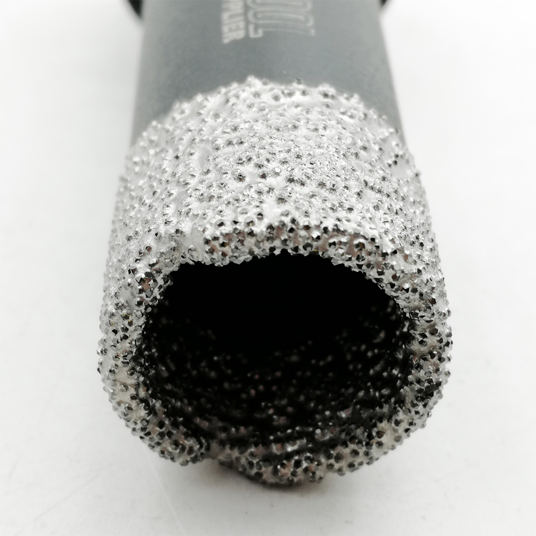 SHDIATOOL 1pc M14 Thread Vacuum Brazed Diamond Dry Drilling Core Bit Drilling Bit 75mm Length Hole Saw For Porcelain Tile Stone