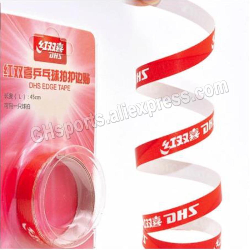 2x DHS RP02 Table Tennis Edge Tape 7mm wide for Table Tennis Racket
