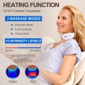 Portable Neck Massager with Heat Intelligent Wireless Equipment Deep Tissue Massage Trigger Point for Office Home Sport Travel