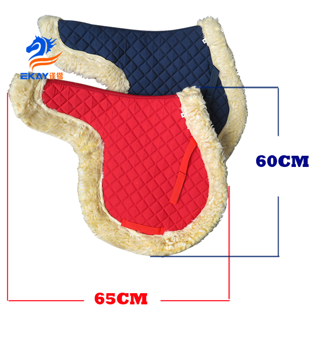 Free shipping horse saddle pad,300 gram polyester.Double rope piping.velcro handstrap(SPD0000)