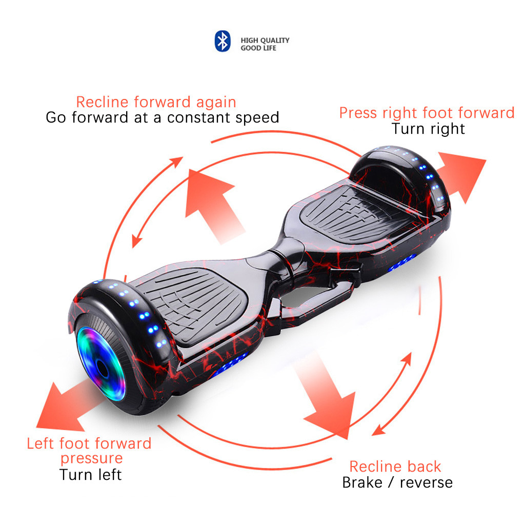 Smart Balance Wheel Hoverboard Skateboard Electric Unicycle Drift Self Balancing Standing Scooter Hoverboard Hoover Hover Board