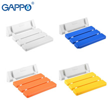 GAPPO toilet folding shower chair aluminium alloy wall mounted elderly hower Seat disabled Waiting Chair Bathroom Stool Cadeira