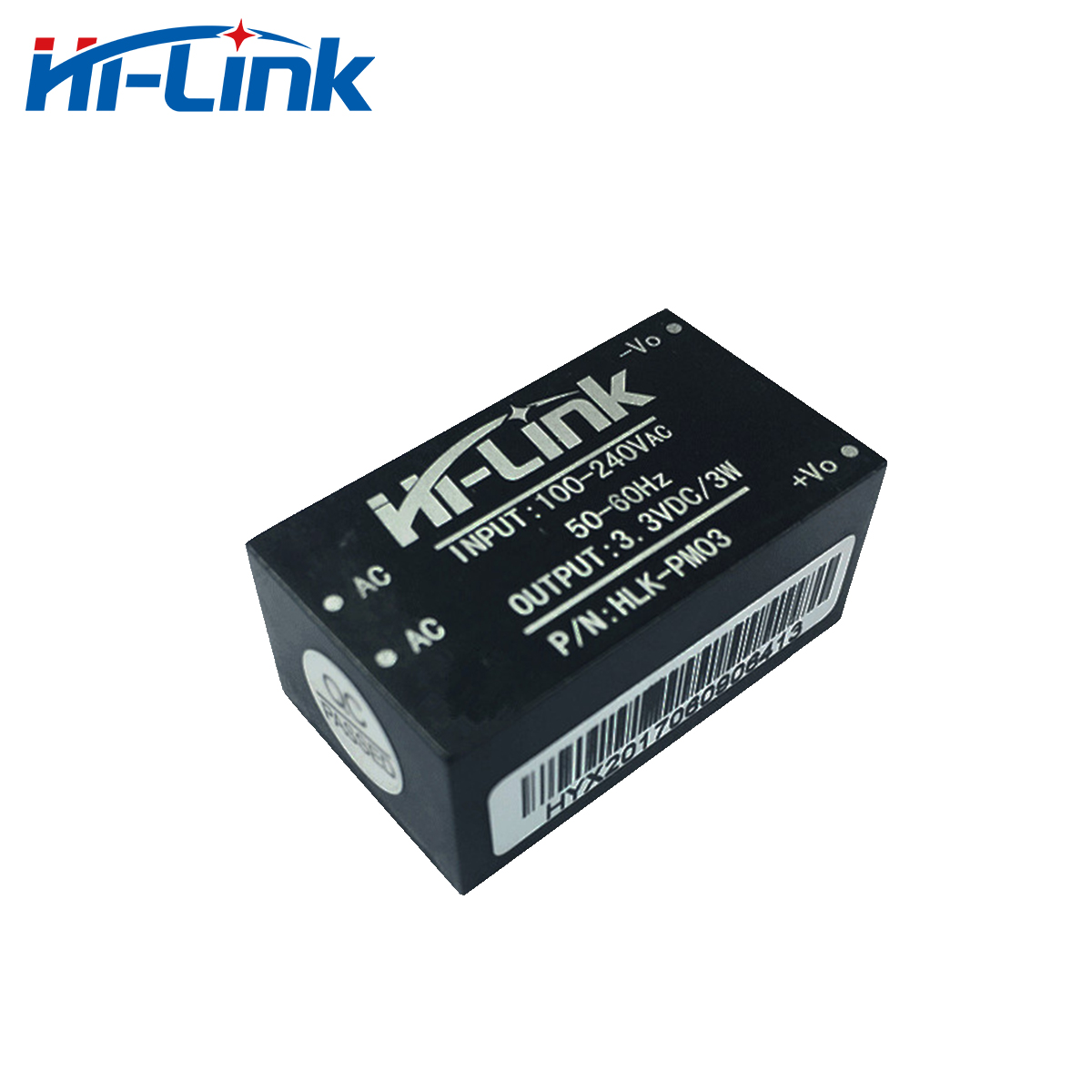 Hi-Link Factory Original Price 220V to 3W 3.3V 1A AC DC Power Supply Module Customized