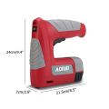 Electric Staple Gun 90-230V Power Adjustable Nail Gun Furniture Woodworking Upholstery Tools Nailer Stapler with 600mAH Batery